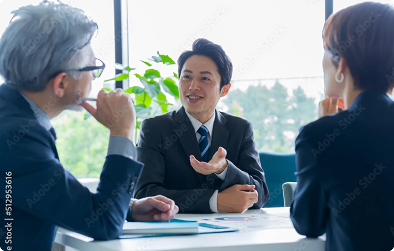 営業企画の打ち合わせ